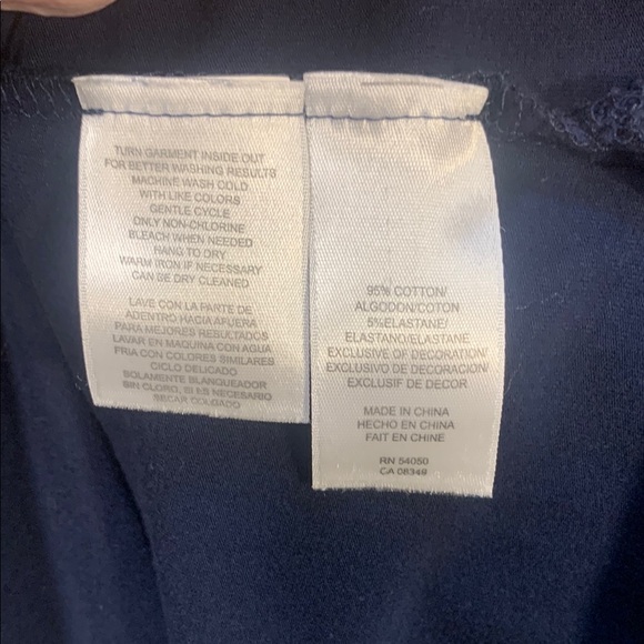 Jones New York Black and White Embroidered Women's Top Blouse XL - Picture 5 of 6